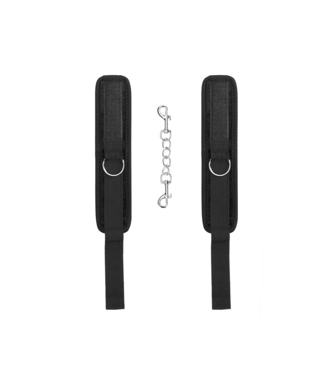 Ouch! Velvet Adjustable Handcuffs - Comfortable, Sturdy, and Kinky Fun
