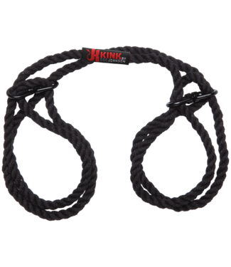 Doc Johnson Bequeme 6 mm Hanf-Hand- und Fußfesseln für sanftes Bondage-Spiel