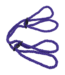 Doc Johnson 6mm Purple Hemp Cuffs – Comfortable, Safe, Adjustable Bondage Ropes