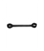 Ouch! Sturdy Spreader Bar with Adjustable Cuffs for BDSM Control & Safety