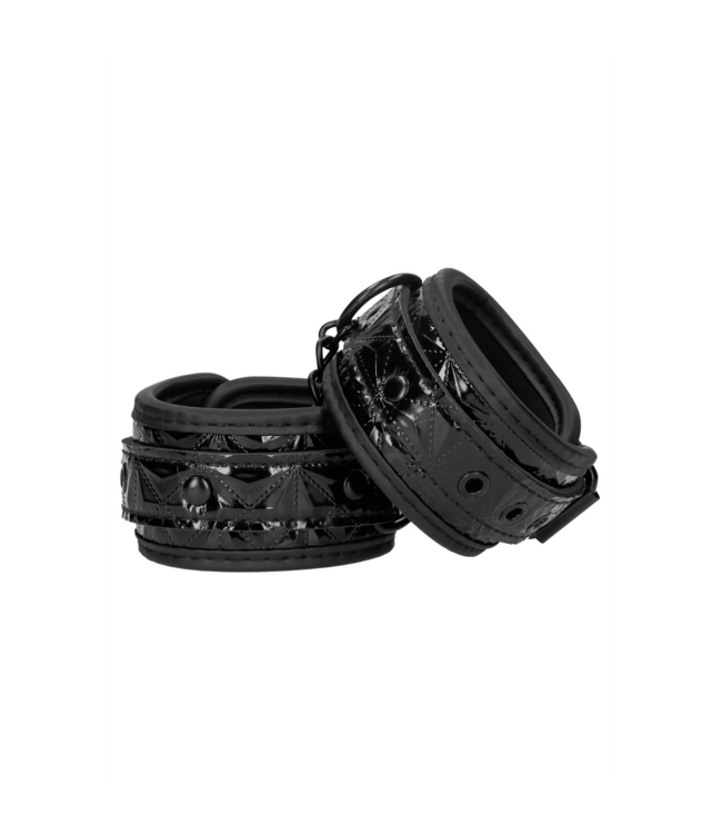 Ouch! Elegante BDSM-Handschellen mit Kette – Verstellbar & Bequem