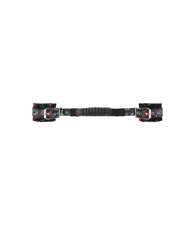 Ouch! Multifunctional Comfort Handcuff Set with Handle & Adjustable Straps