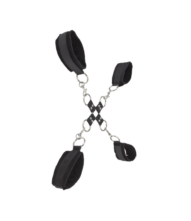 Ouch! Adjustable Velcro Hand and Ankle Cuffs for Comfort and Strength