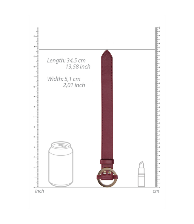 Ouch! Ouch Halo Luxury Adjustable Cuffs for Elegant BDSM Pleasure