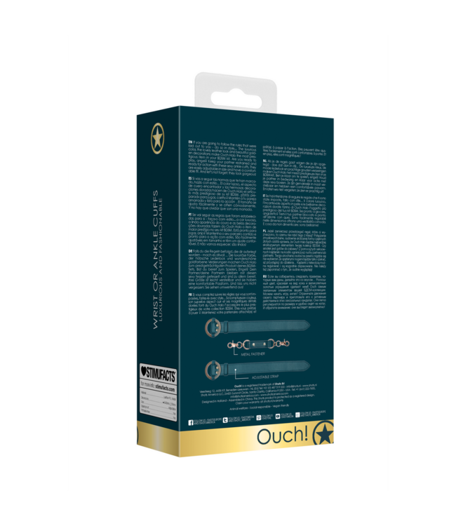 Ouch! Ouch Halo Luxury BDSM Cuffs for Ultimate Control & Pleasure