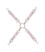 Ouch! Paris Collection Hogtie Connectors Pink - Stylish Immobilisation Set