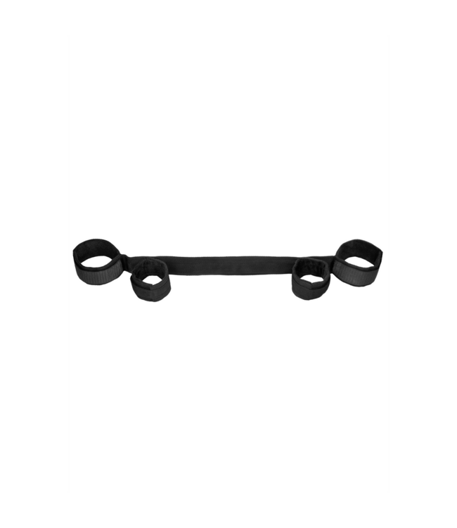Ouch! Verstellbare Spreizstange mit Fesseln | Robustes BDSM-Spielzeug 70 cm