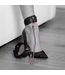Ouch! Ouch! Venice Adjustable Black Ankle Cuffs Van Gelamineerd Leer Met Iriserend Beslag