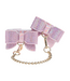 Ouch! Paris Collection Pink Ankle Cuffs | Chic & Adjustable Leather Design