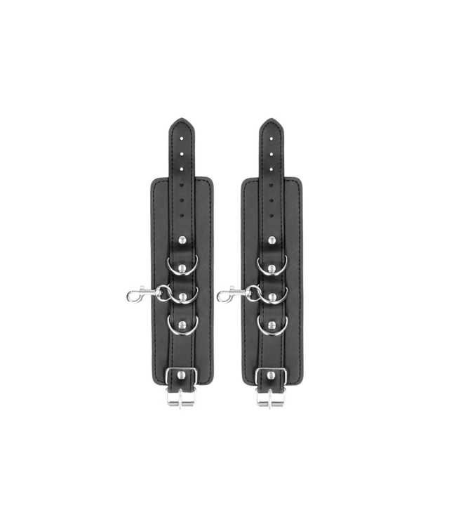 Ouch! Ouch! Sturdy Leather Hand and Foot Cuffs for Ultimate Comfort