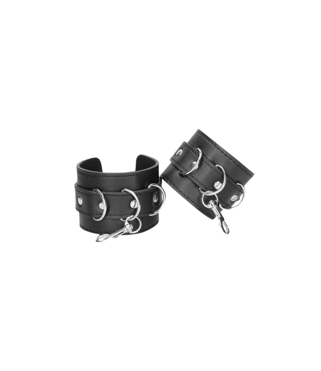 Ouch! Sturdy & Comfortable Glued Leather Hogtie with Adjustable Cuffs