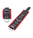 Red Leather Elegante Lederhandschellen in Rot/Schwarz – Verstellbar & Komfortabel