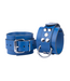 Red Leather Leren Verstelbare Handboeien Blauw 6 cm Breed Voor SM Spelletjes