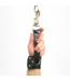 Red Leather Black Leather Handcuffs with Anti-Panic Carabiner for Suspension Play