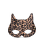 XR Brands 7-Delige Veganistische Jaguarprint Bondageset Met Verstelbare Boeien En Masker