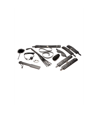 XR Brands Luxury 10-Piece Plush Bondage Set for Comfort and Kinky Excitement