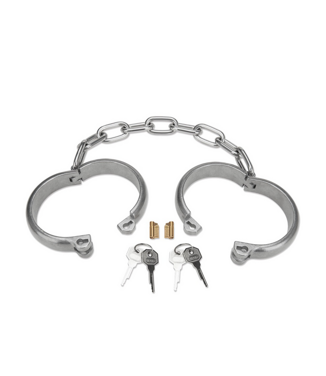 Prowler Red Prowler Red Heavy Duty Stainless Steel Ankle Cuffs for Serious Bondage