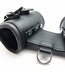 Red Leather Luxurious Black Leather Double Handcuffs – Durable & Stylish Comfort