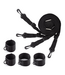 Crushious Adjustable Universal Bed Restraints Cuffs - Safe & Intimate Fun