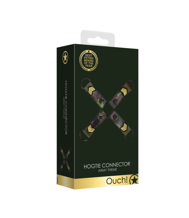 Ouch! Army Theme Hogtie Connector – Tough, Durable & Comfortable for Kinky Fun
