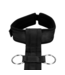 Ouch! Verstellbares Fesselgeschirr mit Halsband und Handschellen – Schwarz