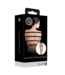 Ouch! Full Body Bondage Set Zwart Met 7 Verstelbare PU-Leer Riemen