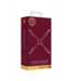 Ouch! Connector Hogtie Luxe Lederlook Rood Met Gouden Accenten | Ouch Halo