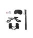 Ouch! Complete Bed Post Restraint Set Zwart Met Pols- En Enkelboeien En Accessoires