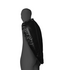 Ouch! Volledige Zip-Up Arm- En Schouderbeperking Van PU-Materiaal Zwart | Ouch!