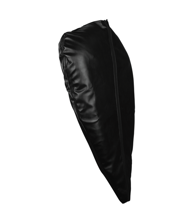 Ouch! Volledige Zip-Up Arm- En Schouderbeperking Van PU-Materiaal Zwart | Ouch!