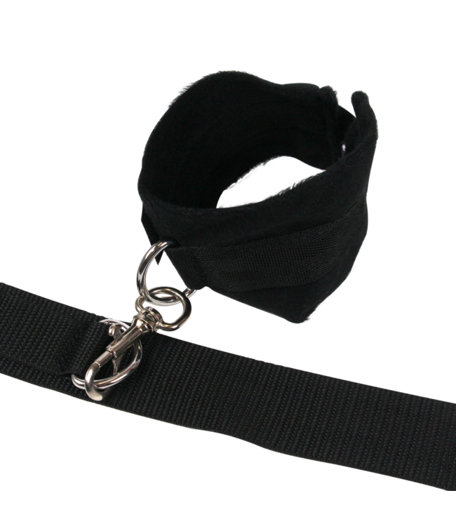 Ouch! Verstellbares Türfessel-Kreuz in Schwarz | Sicheres BDSM-Erlebnis für Paare