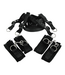 XR Brands Portable Comfort Bedroom Restraint Kit with Soft Neoprene Cuffs