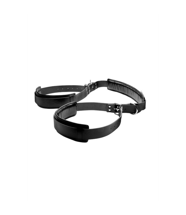 XR Brands Leren Sling Met Opgevulde Dijsteun En Nekvoering Voor Comfortabele Positionering XR Brands
