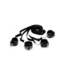 XR Brands Black Bed Restraint Set for Exciting Bondage Adventures by XR Brands