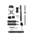Ouch! Complete Bondageset Met Lederen Boeien, Oogmasker, Flogger En Accessoires Voor Koppels