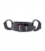 Red Leather Stylish Black Leather Neck and Handcuffs - Durable European Craftsmanship