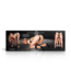 XR Brands Witte Raven Pols- En Enkelbondage Stock Zwart Hout Met Zilveren Details