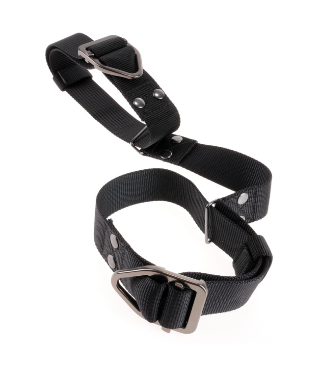 Pipedream COMMAND Verstelbare Nylon Bicep Binder Met RVS Sluitingen