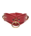 XR Brands Luxuriöses Lover'S Restraints Set in Rot – Stilvolles Vegan-Leder BDSM