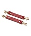 XR Brands Vegan Leather Red Lover’s Restraints Set - Stylish BDSM Gift