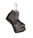 Red Leather Luxury Black Leather Leg Restraints & Deluxe Foot Suspension Set