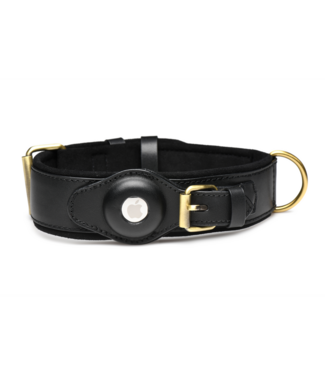 XR Brands Stylisches Tracer Tracking Halsband Schwarz | Verstellbar & komfortabel
