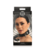 XR Brands Discrete Faux Leer Tracking Halsband Verstelbaar Zwart XR Brands