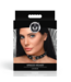 XR Brands Verstellbarer Spiked Heart Choker Schwarz – Elegantes Statement-Accessoire