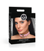XR Brands Verstelbare Roze PU-Leer Spiked Choker Met Stalen Details