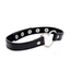 XR Brands Dunkles Herz Choker mit Metallherz – Cooles Accessoire für Romantiker