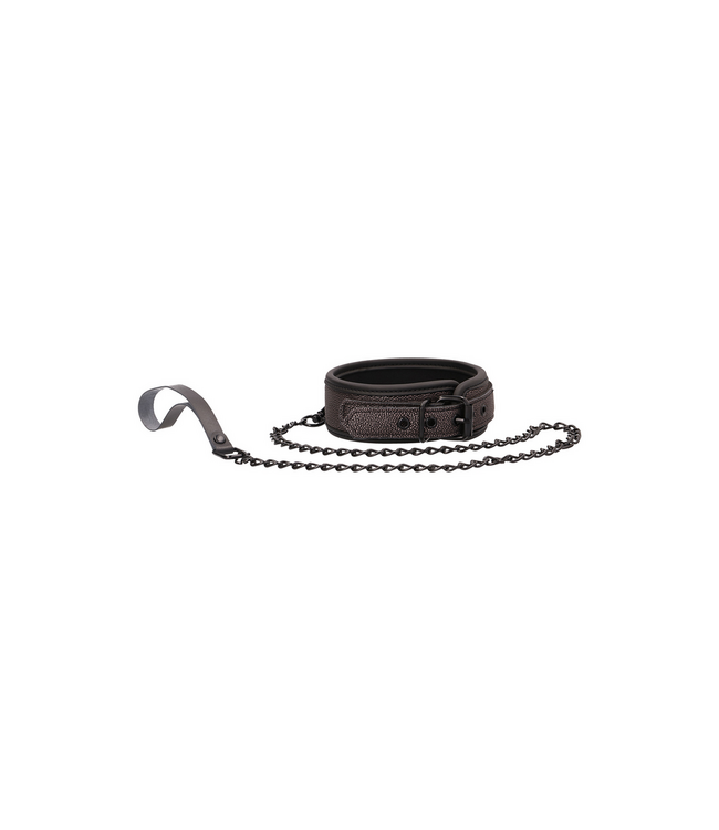 Ouch! Stylish Grey Collar & Leash Set – Durable Comfort by Ouch! By Shots