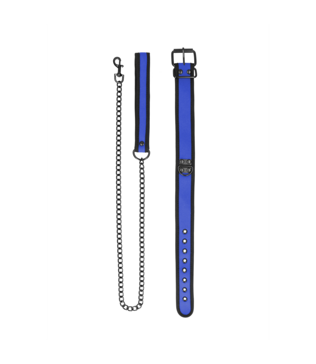 Ouch! Stylisches Neopren-Halsband mit Leine für effektives Welpentraining