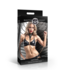 XR Brands Verstellbares Captivate Halsband in Schwarz/Gold – Eleganz trifft Kinky Style