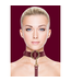 Ouch! Luxury Red Collar and Leash Set - Elegant BDSM Experience